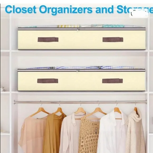 Underbed Storage Bag with Handles - Picture 2 of 3